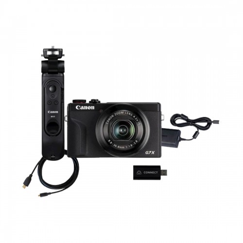 Фотоаппарат Canon PowerShot G7 X Mark III Premium Live Stream Kit