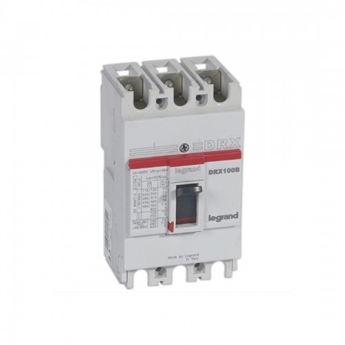 Автоматический выключатель Legrand 27255 3П 80A DRX125 10kA термомагнитный