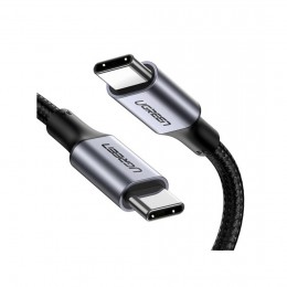 Интерфейсный кабель Ugreen US316/70427 USB-C на USB-C 100W 1 м Чёрный