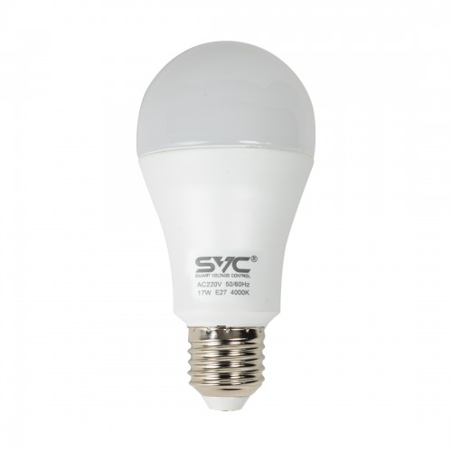 Лампа светодиодная SVC LED A60-17W-E27-4000K Нейтральный