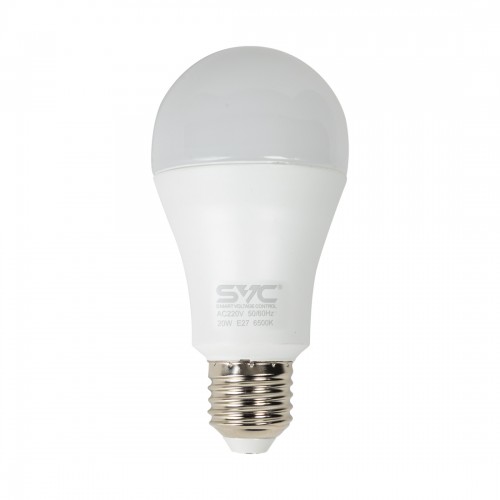 Лампа светодиодная SVC LED A60-20W-E27-6500K Холодный