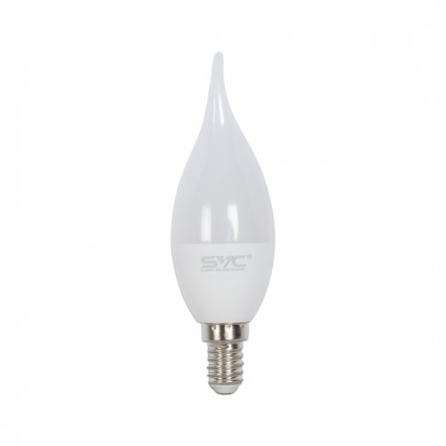 Лампа светодиодная SVC LED CB35-9W-E14-4000K Свеча на ветру Нейтральный