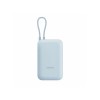 Портативный внешний аккумулятор Xiaomi Power Bank 10000mAh (Integrated Cable) Ice Blue GL