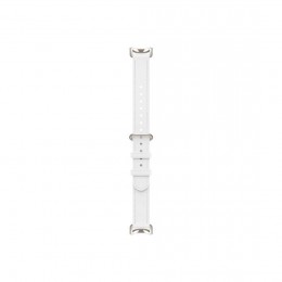 Сменный кожаный браслет для Xiaomi Smart Band 9 Ceramic White