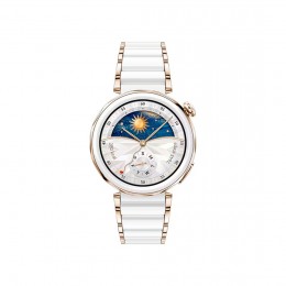 Смарт часы Huawei Watch GT 5 Pro JNA-B29 42mm White Ceramic Strap
