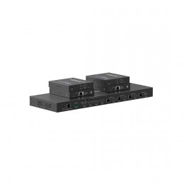 Матричный коммутатор-удлинитель Lenkeng LKV844 (4K 4x4)