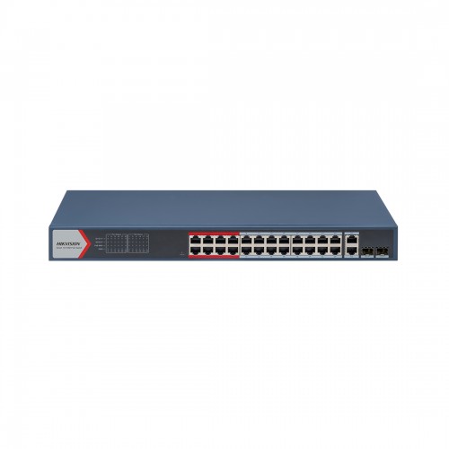 Коммутатор Hikvision DS-3E1326P-EI(B)
