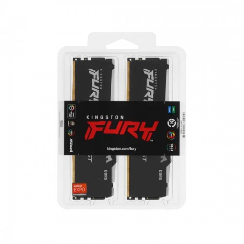 Комплект модулей памяти Kingston FURY Beast RGB EXPO KF556C36BBEAK2-64 DDR5 64GB (Kit 2x32GB) 5600MH