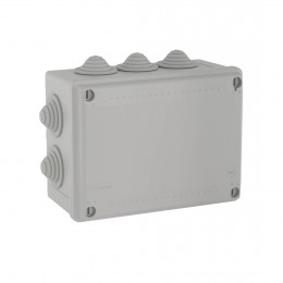 Коробка ответвительная с 10 кабельными вводами DKC 54100.32мм IP55, 190х140х70 мм