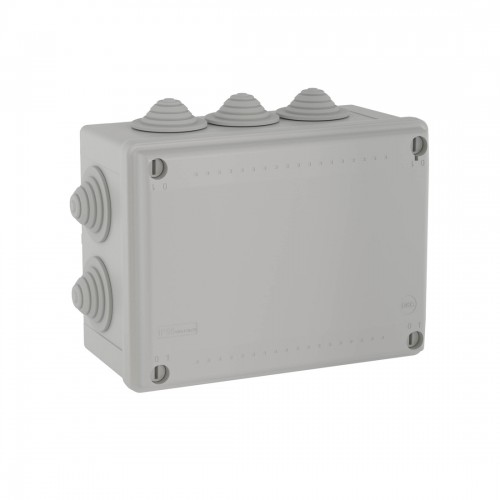 Коробка ответвительная с 10 кабельными вводами DKC 54100.32мм IP55, 190х140х70 мм