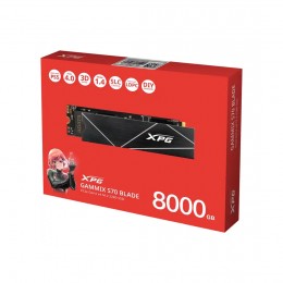 Твердотельный накопитель SSD ADATA XPG GAMMIX S70 BLADE 8 ТБ M.2