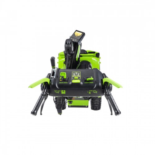 Снегоуборщик аккумуляторный Greenworks 2602807 82V 61 см самоходный бесщеточный без АКБ и ЗУ