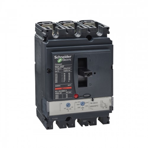 Автоматический выключатель SE LV431631 NSX250F 3P 200A 36кА