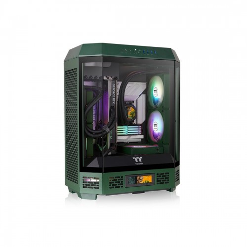 Компьютерный корпус Thermaltake The Tower 600 Racing Green без Б/П