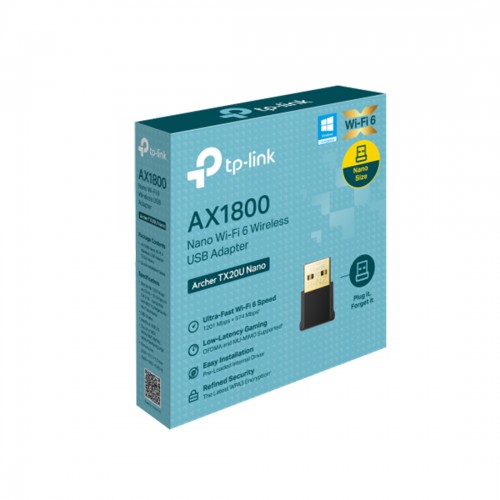Сетевой USB адаптер TP-Link Archer TX20U Nano