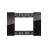 Рамка декоративная Bticino KA4803DG Living Now 3 модуля \