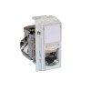 Розетка компьютерная Bticino KW4279C6S Living Now RJ45 cat6 STP 1 модуль белая