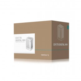 Компьютерный корпус Deepcool CH170 DIGITAL WH без Б/П