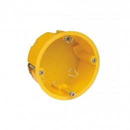 Электроуст. коробка KSC 11-102 d68 h35 для гипсокартона и полых стен с метал. лапками IP30