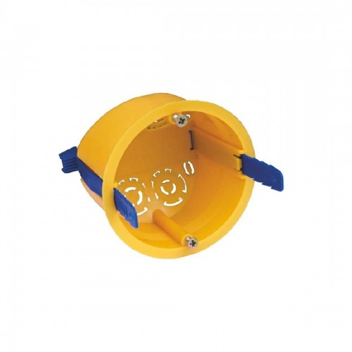 Электроуст. коробка KSC 11-106 d68 h50 для гипсокартона и полых стен с пласт. ремешками IP30