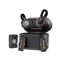 Петличный микрофон Hollyland Lark M2S Ultimate Combo Черный