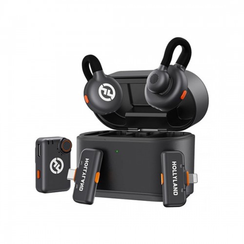 Петличный микрофон Hollyland Lark M2S Ultimate Combo Черный