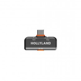 Петличный микрофон Hollyland Lark M2S Duo Черный