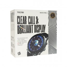 Смарт часы TECNO Watch Pro 2 WP02 Dark Grey