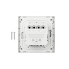 Умный выключатель Яндекс YNDX-00532 2 клавиши