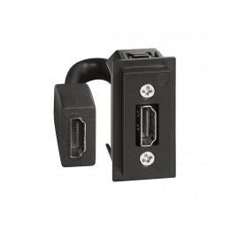 Лицевая панель Bticino KМ14 Living Now для розетки HDMI 1 модуль песочный