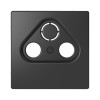 Центральная накладка MERTEN MTN4123-6034 D-Life TV розетки антрацит