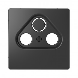 Центральная накладка MERTEN MTN4123-6034 D-Life TV розетки антрацит