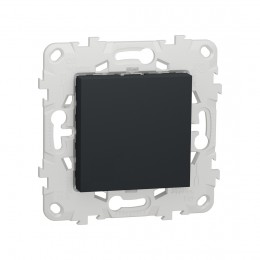 Вывод кабеля SE NU586254 Unica New 16А антрацит