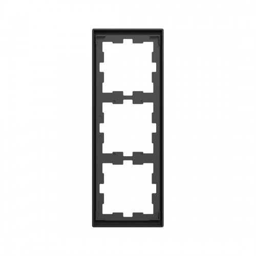 Рамка MERTEN MTN4030-6534 D-Life 3 постовая антрацит