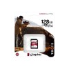 Карта памяти Kingston SDR2/128GB UHS-II U3 V90 128GB без адаптера