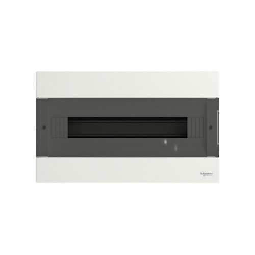 Щит встроенный SE EZ9EUA118 18 модулей дымчатая дверь