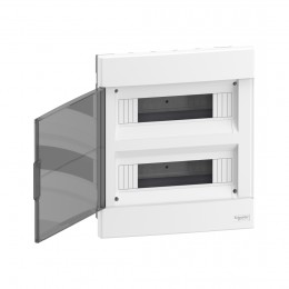 Щит встроенный SE EZ9EUA212 24 модуля дымчатая дверь