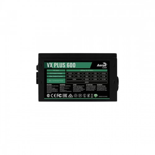 Блок питания Aerocool VX PLUS Stealth 600