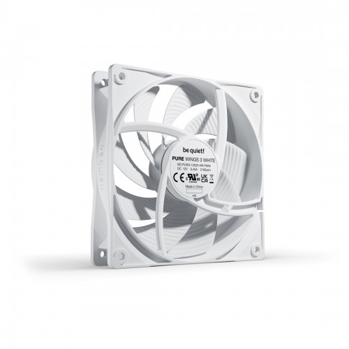 Вентилятор для компьютерного корпуса Bequiet! Pure Wings 3 120mm PWM high-speed White