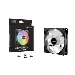 Вентилятор для компьютерного корпуса Bequiet! Light Wings LX 120mm PWM
