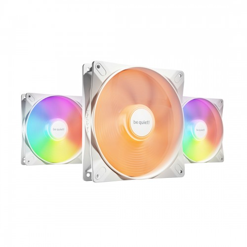 Вентилятор для компьютерного корпуса Bequiet! Light Wings LX 140mm PWM high-speed White Triple pack