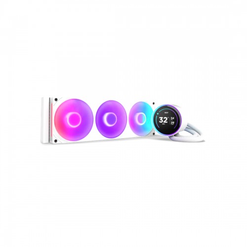 Кулер с водяным охлаждением NZXT Kraken Elite 360 RGB V2 RL-KR36E-W2 White