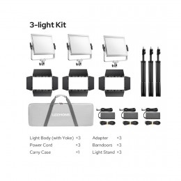 Осветитель светодиодный Godox LITEMONS LP600Bi K3