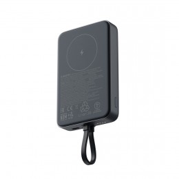 Портативный внешний аккумулятор Xiaomi 33W Magnetic Power Bank 10000mAh (Integrated Cable) Dark Gray