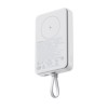 Портативный внешний аккумулятор Xiaomi 33W Magnetic Power Bank 10000mAh (Integrated Cable) White