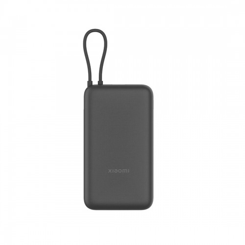 Портативный внешний аккумулятор Xiaomi Power Bank 20000mAh (Integrated Cable) GL Dark Gray