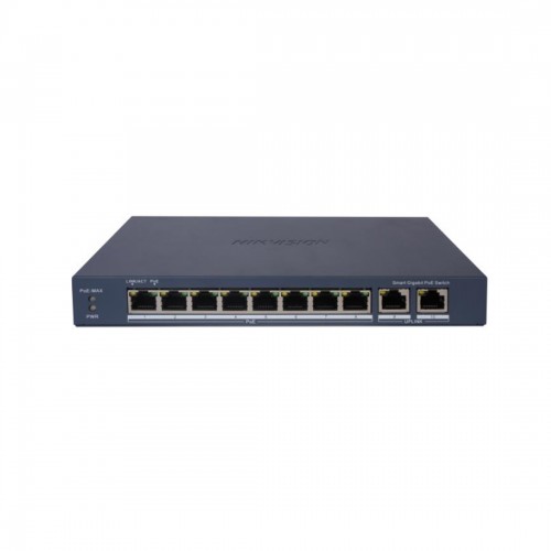 Коммутатор Hikvision DS-3E1510P-EI/M-8P2F