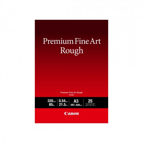 Глянцевая Фотобумага Canon Fine Art Rough FA-RG1 A3, 25 ШТ. (100% Хлопок, Грубая Текстура (Rough)