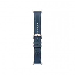 Кожаный сменный браслет Xiaomi Leather Quick Release Strap Glacier Blue