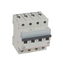 Автоматический выключатель Legrand 404075 4П С 50A TX3 6000 6kA